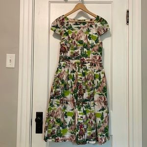 Emily and Fin Cowboys Old Western Cactus Claudia Dress